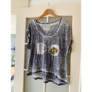 Local Celebrity Coffee and Cigarettes Scoop Tee